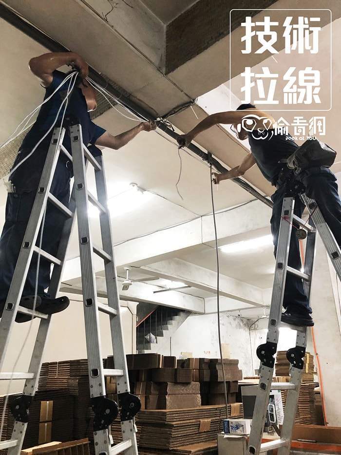 偷看網-紙器工廠-技術拉線