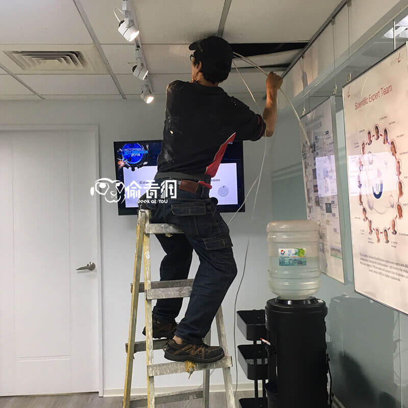 偷看網_外商食品保健公司_佈線施工