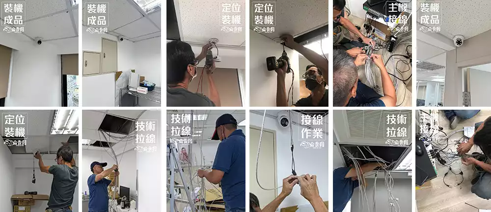 台中外商公司監視器新建置工程│偷看網