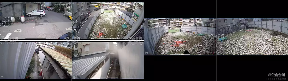 新店工地建案監視器安裝工程│偷看網